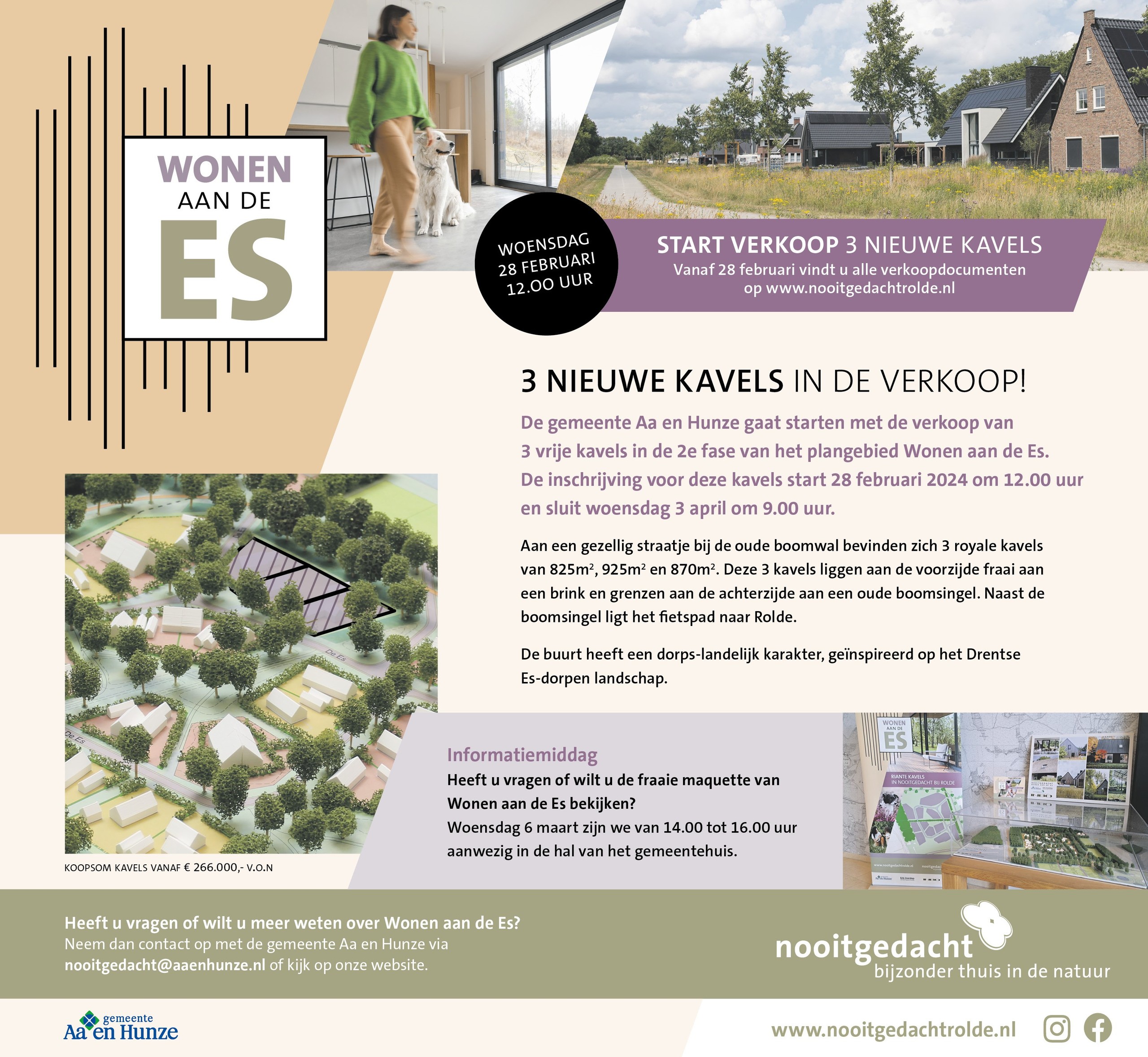advertentie kavel 2.17, 2.18 en 2.19